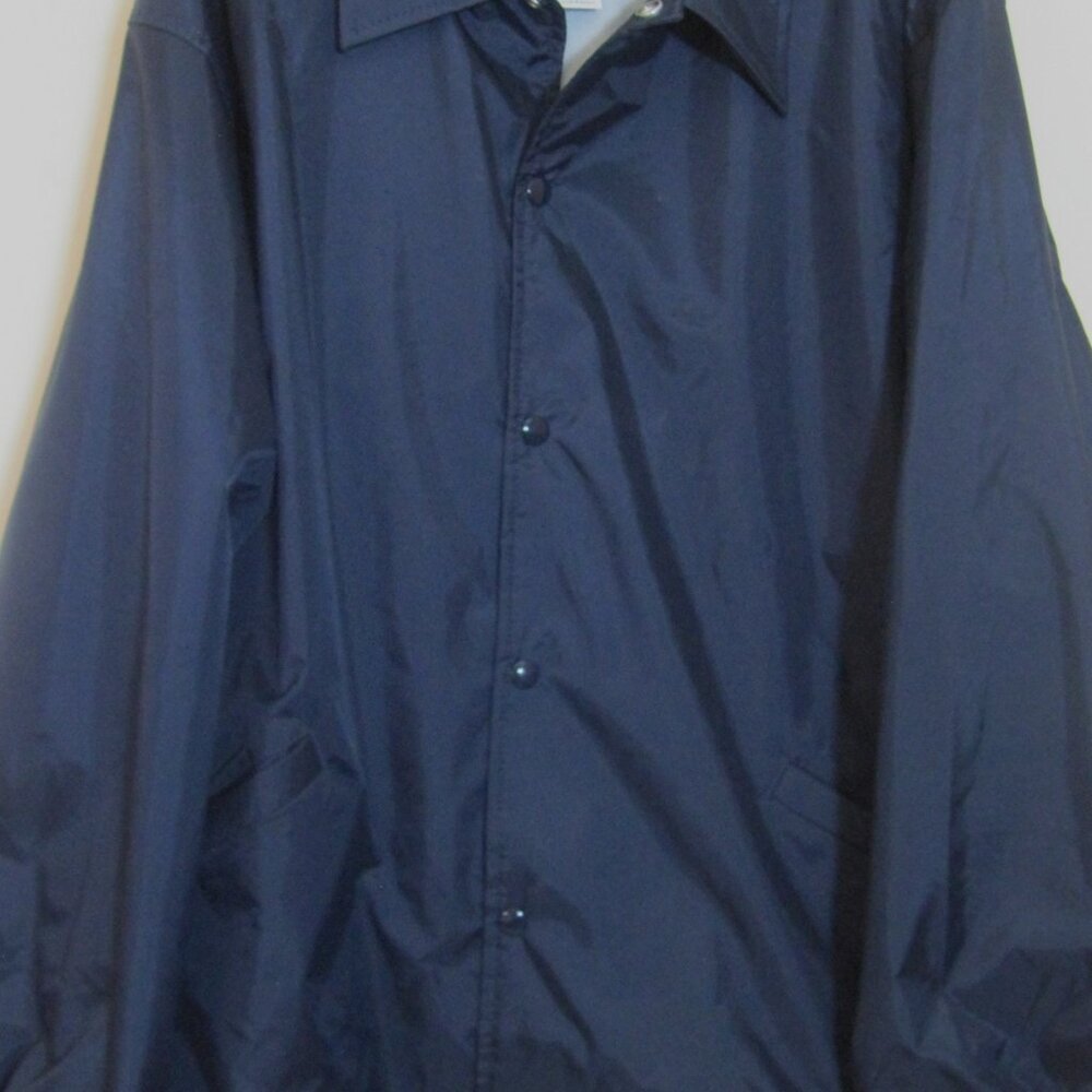 GAME SPORTSWEAR Size L 48R~Men's Windbreaker Water Repellent-Snap Closures~New